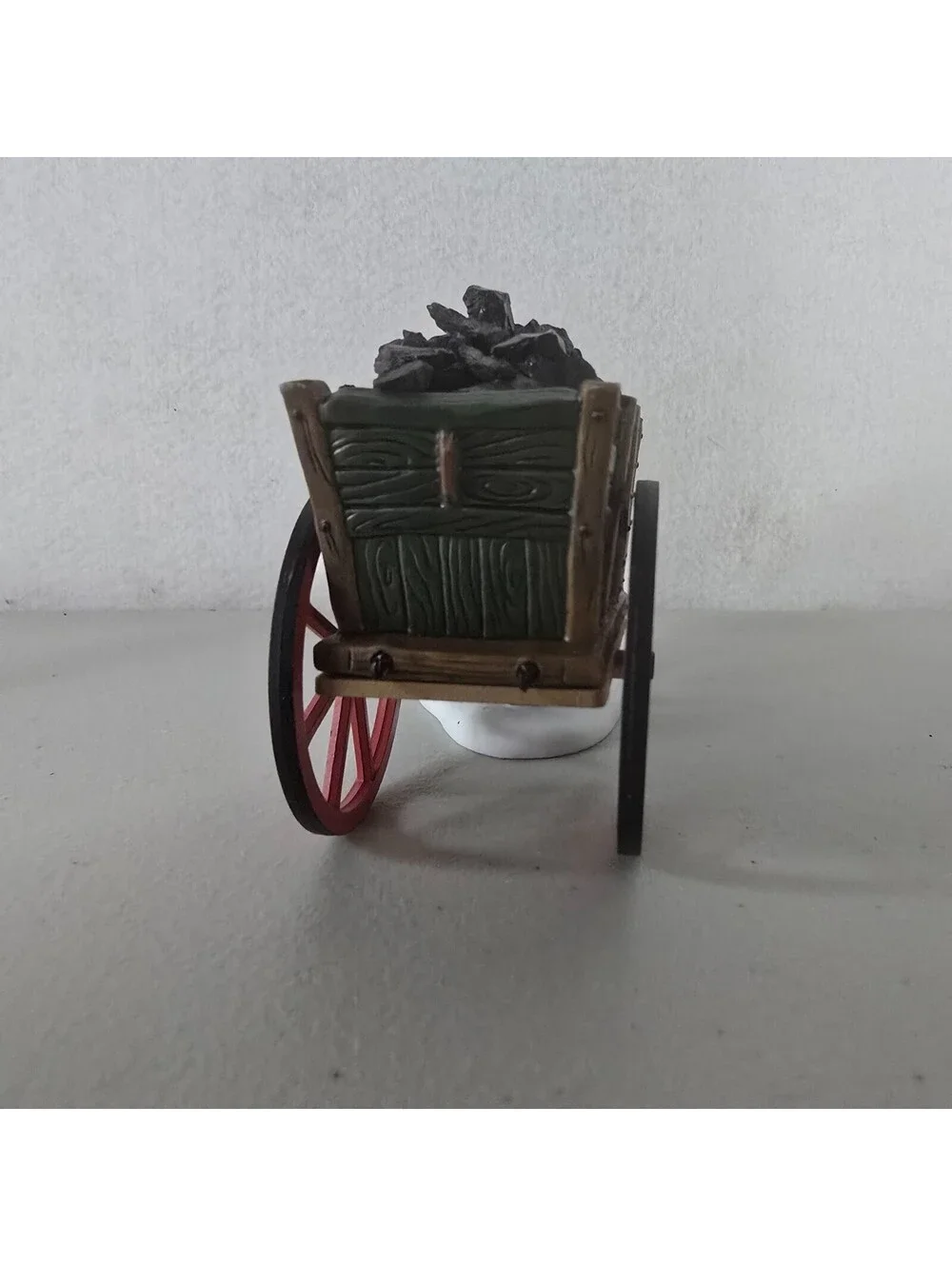 DELIVERING COAL FOR THE HEARTH Dept 56 Heritage Village Collection 58326 Retired
